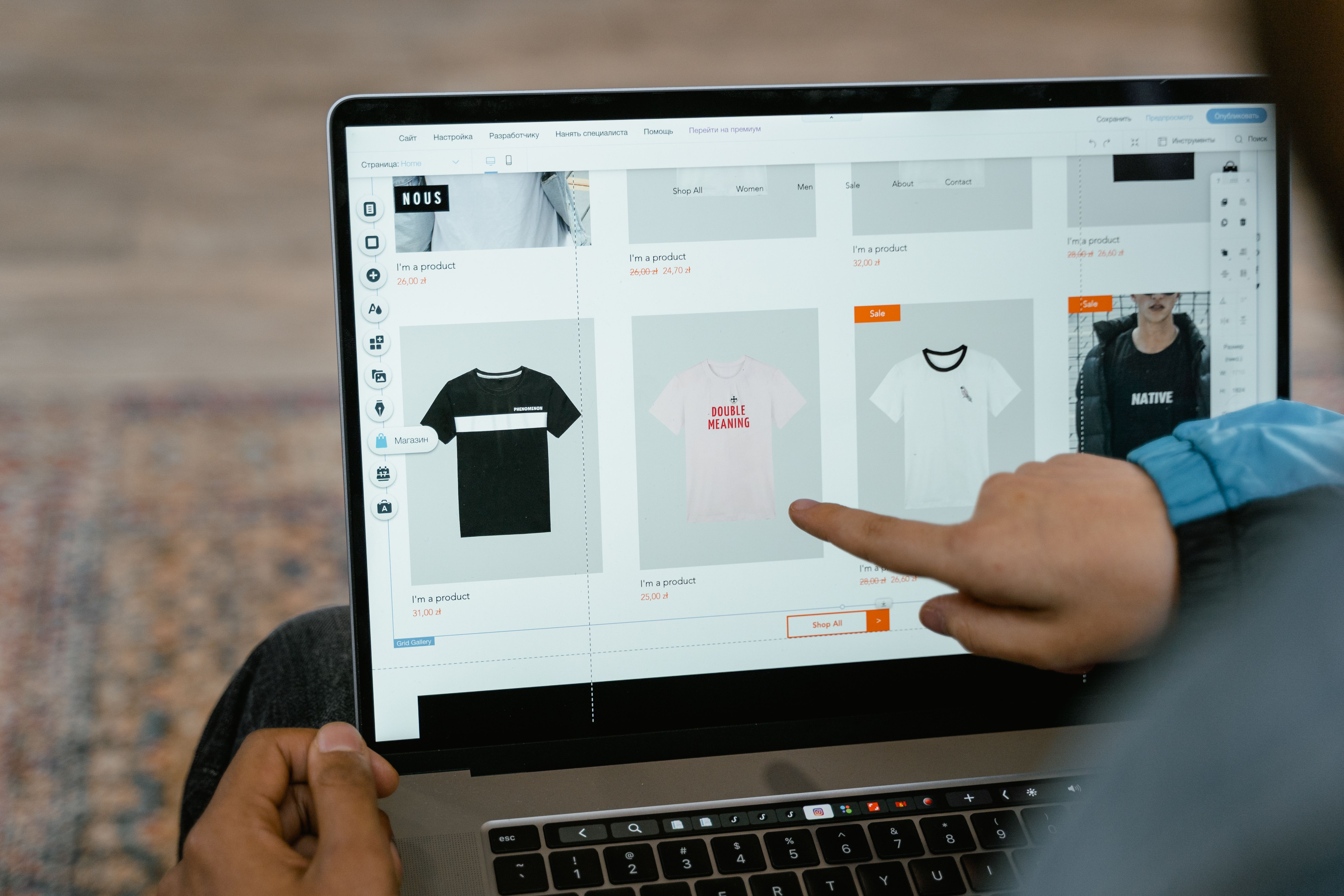 Listing clothes on marketplace